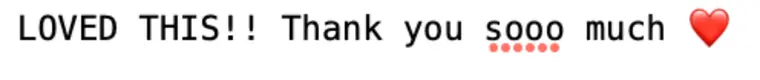 A message from one of Storm’s clients