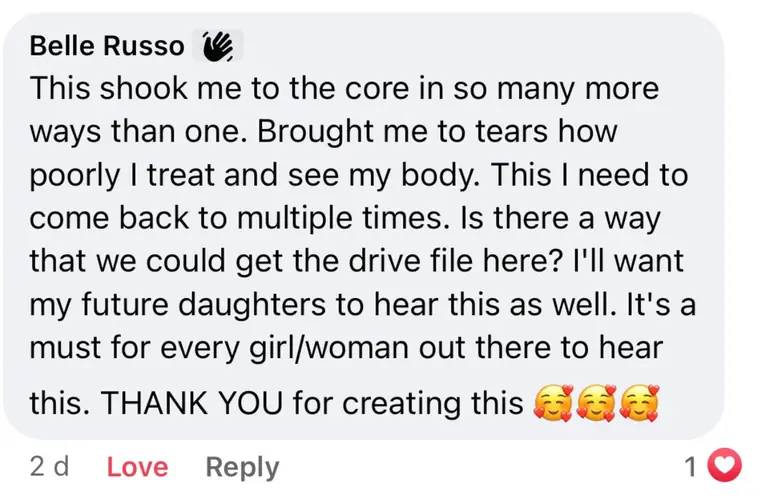 A message from one of Storm’s clients
